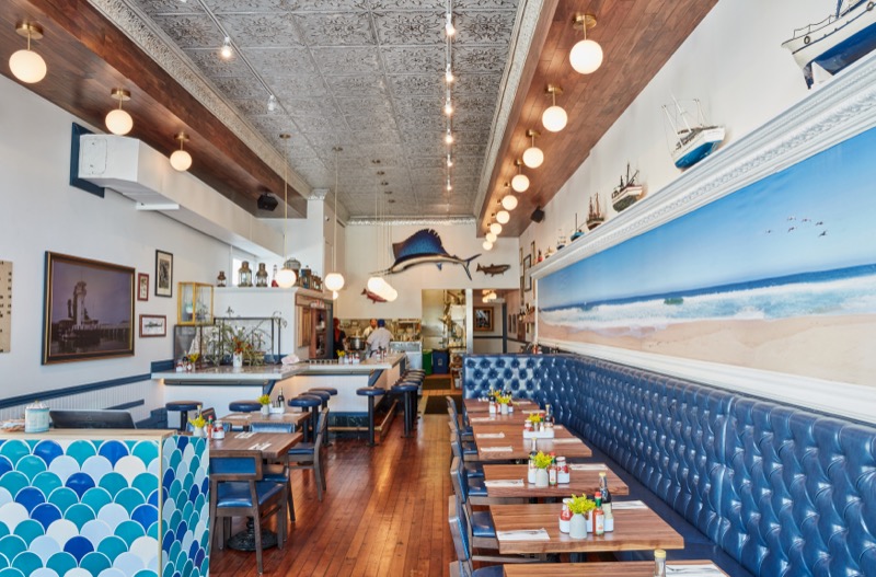 Woodhouse Fish Co. restaurant interior